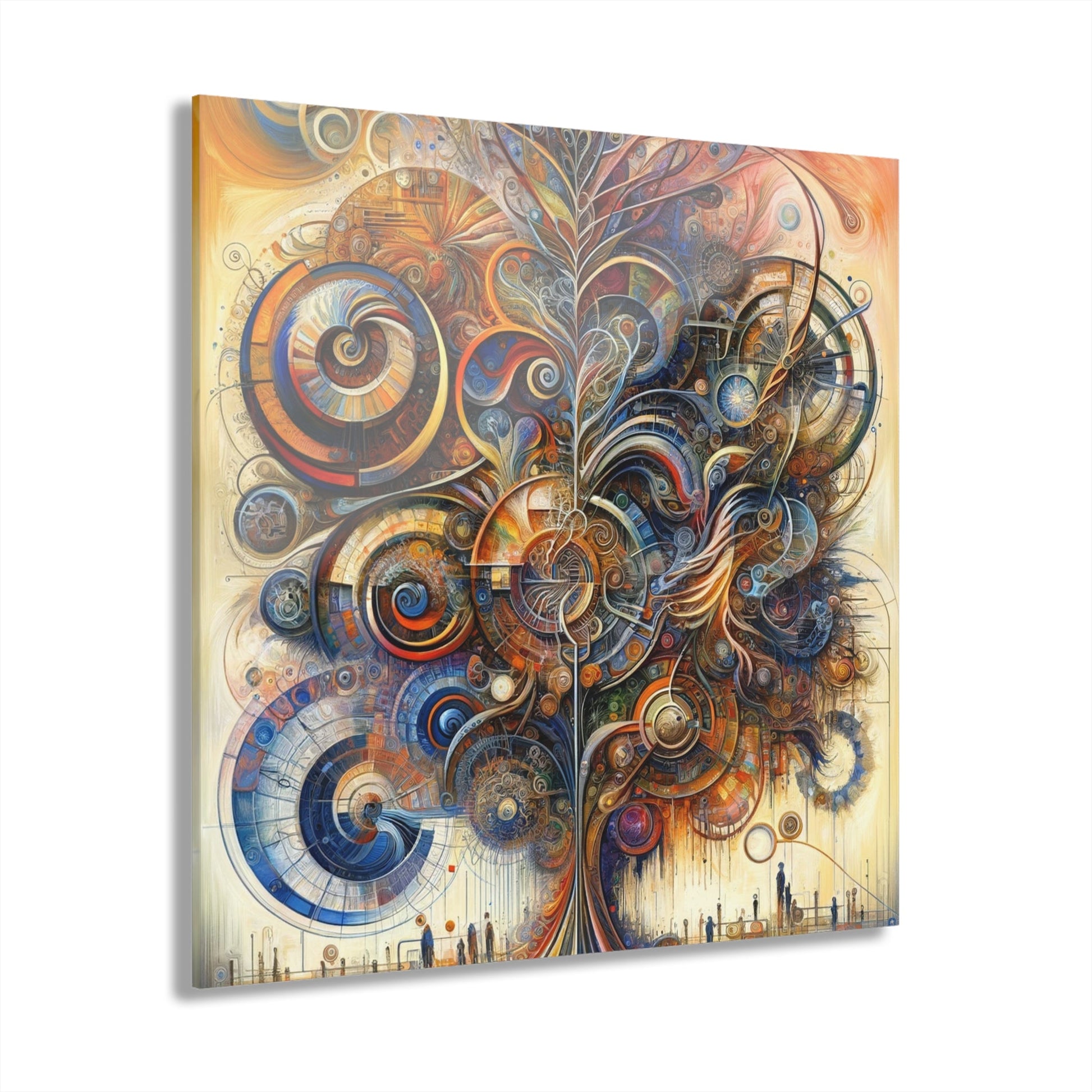 Ethos Web Abstract Acrylic Prints (French Cleat Hanging) - ATUH.ART