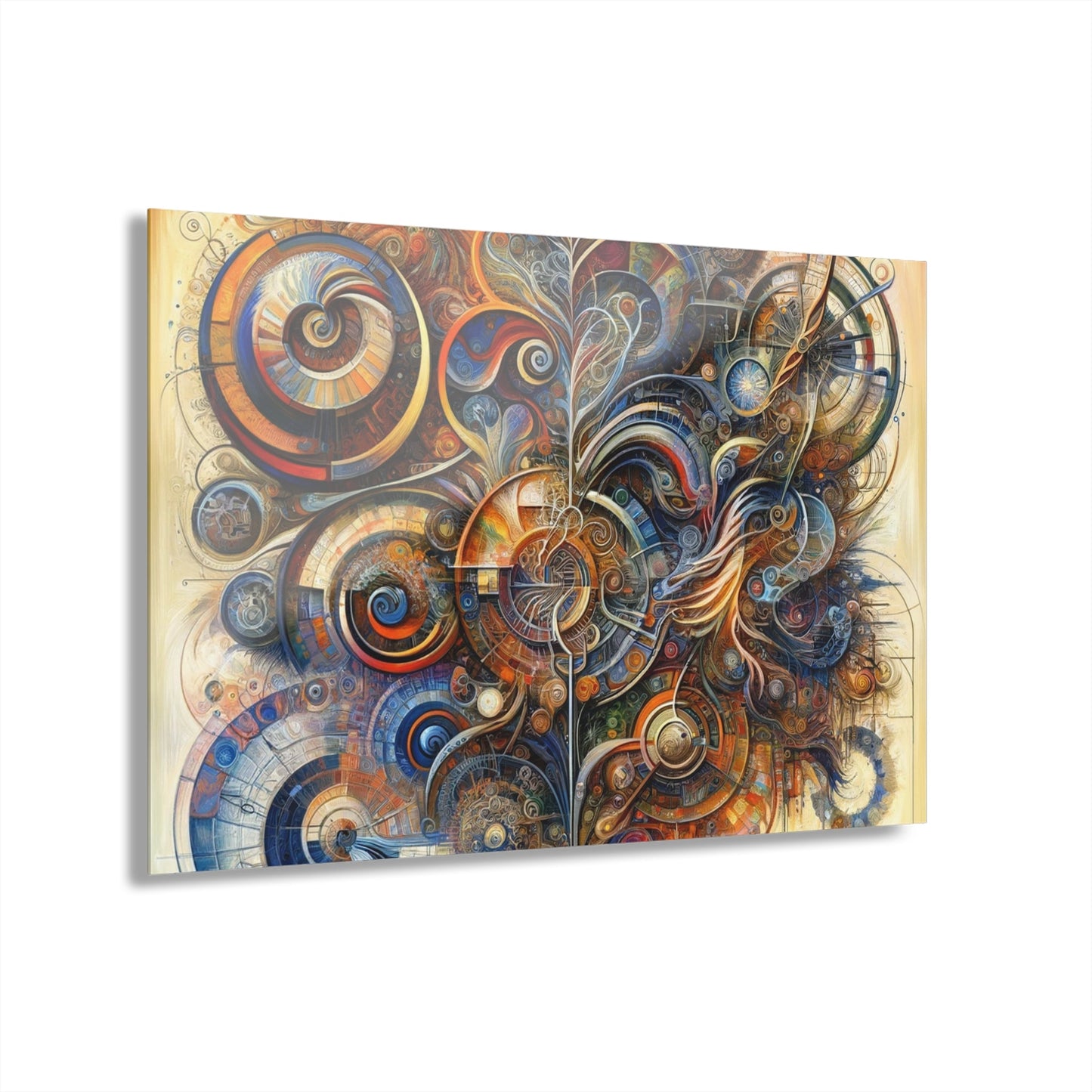 Ethos Web Abstract Acrylic Prints (French Cleat Hanging) - ATUH.ART