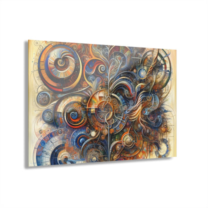 Ethos Web Abstract Acrylic Prints (French Cleat Hanging) - ATUH.ART
