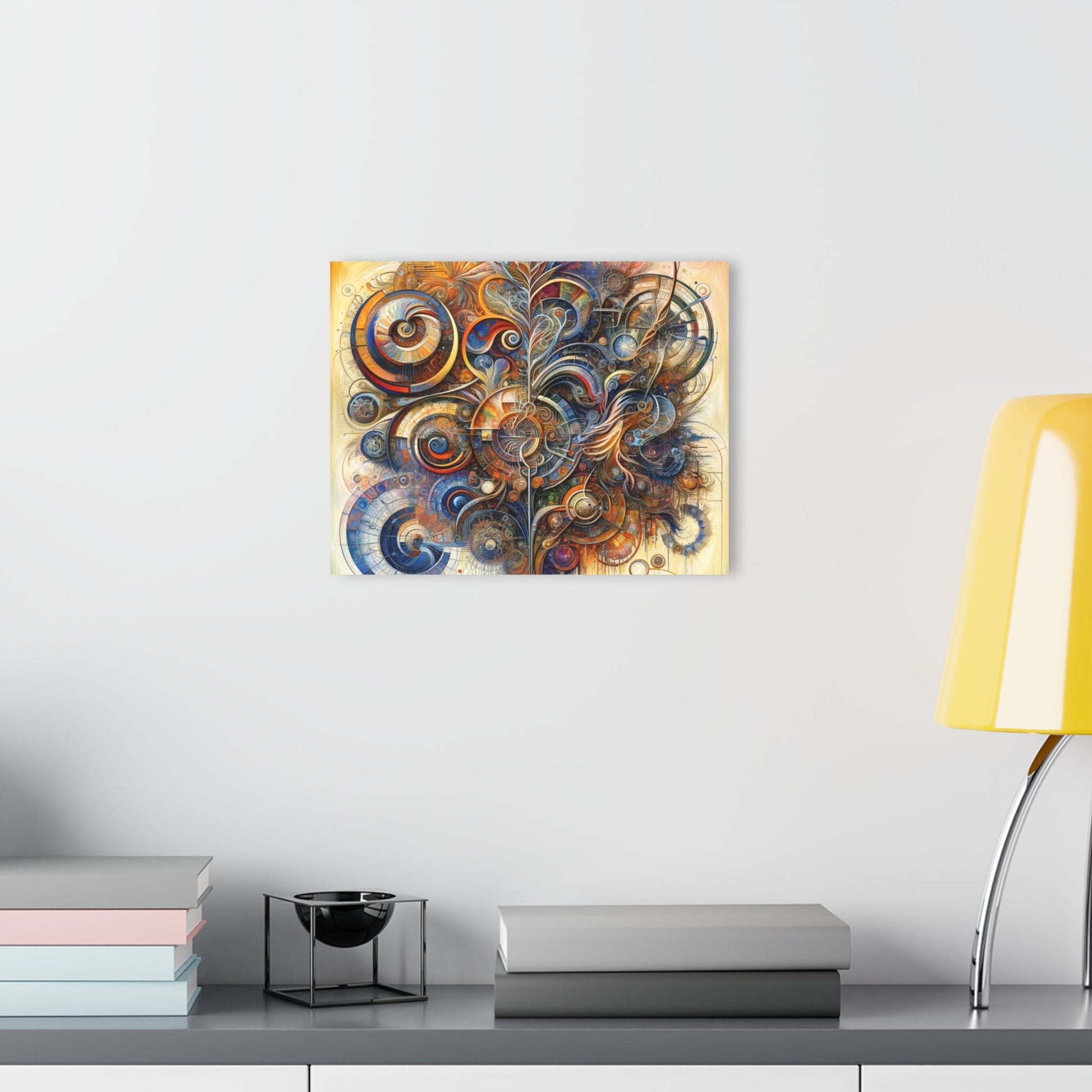 Ethos Web Abstract Acrylic Prints (French Cleat Hanging) - ATUH.ART