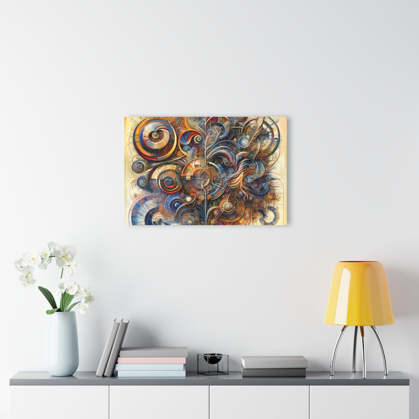 Ethos Web Abstract Acrylic Prints (French Cleat Hanging) - ATUH.ART