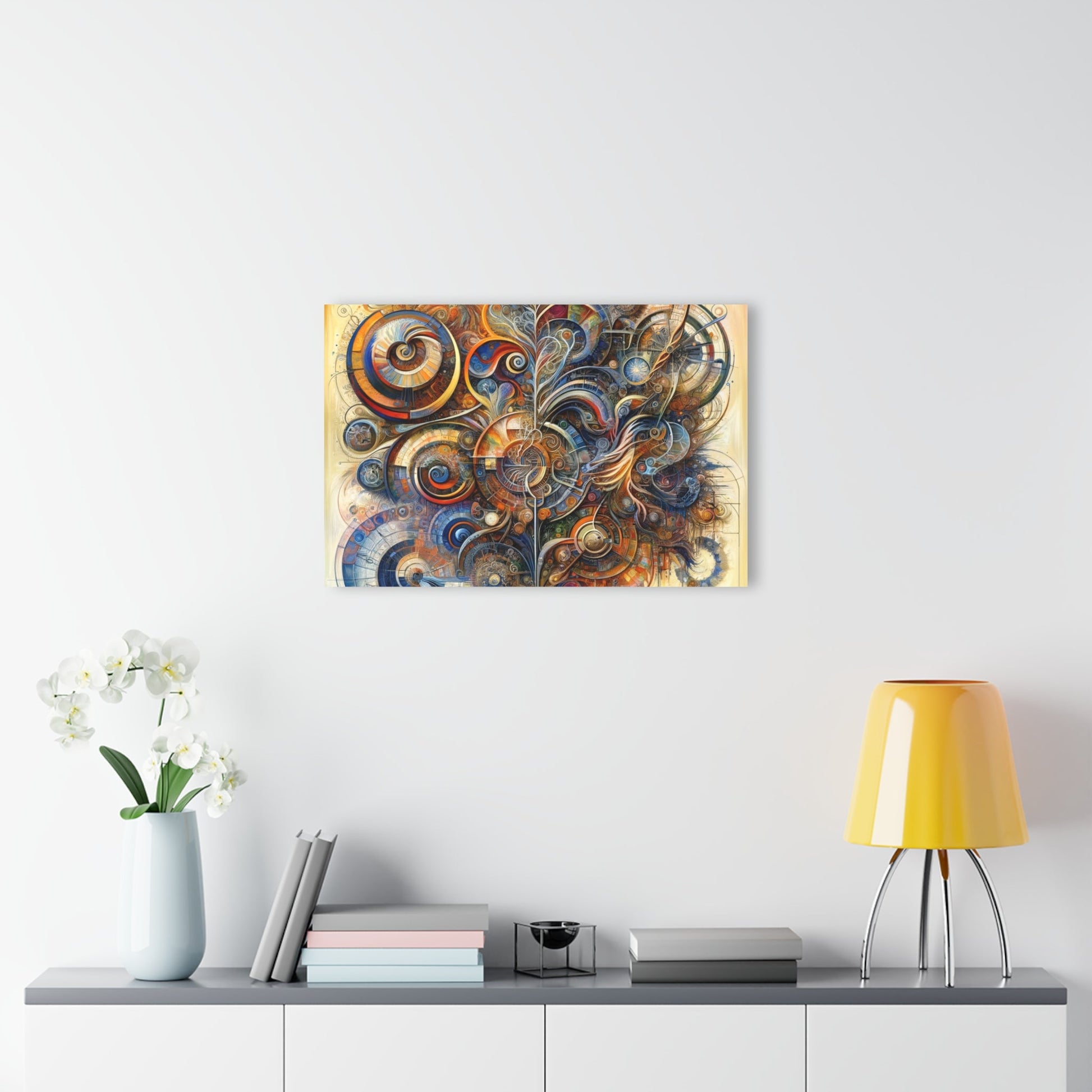 Ethos Web Abstract Acrylic Prints (French Cleat Hanging) - ATUH.ART