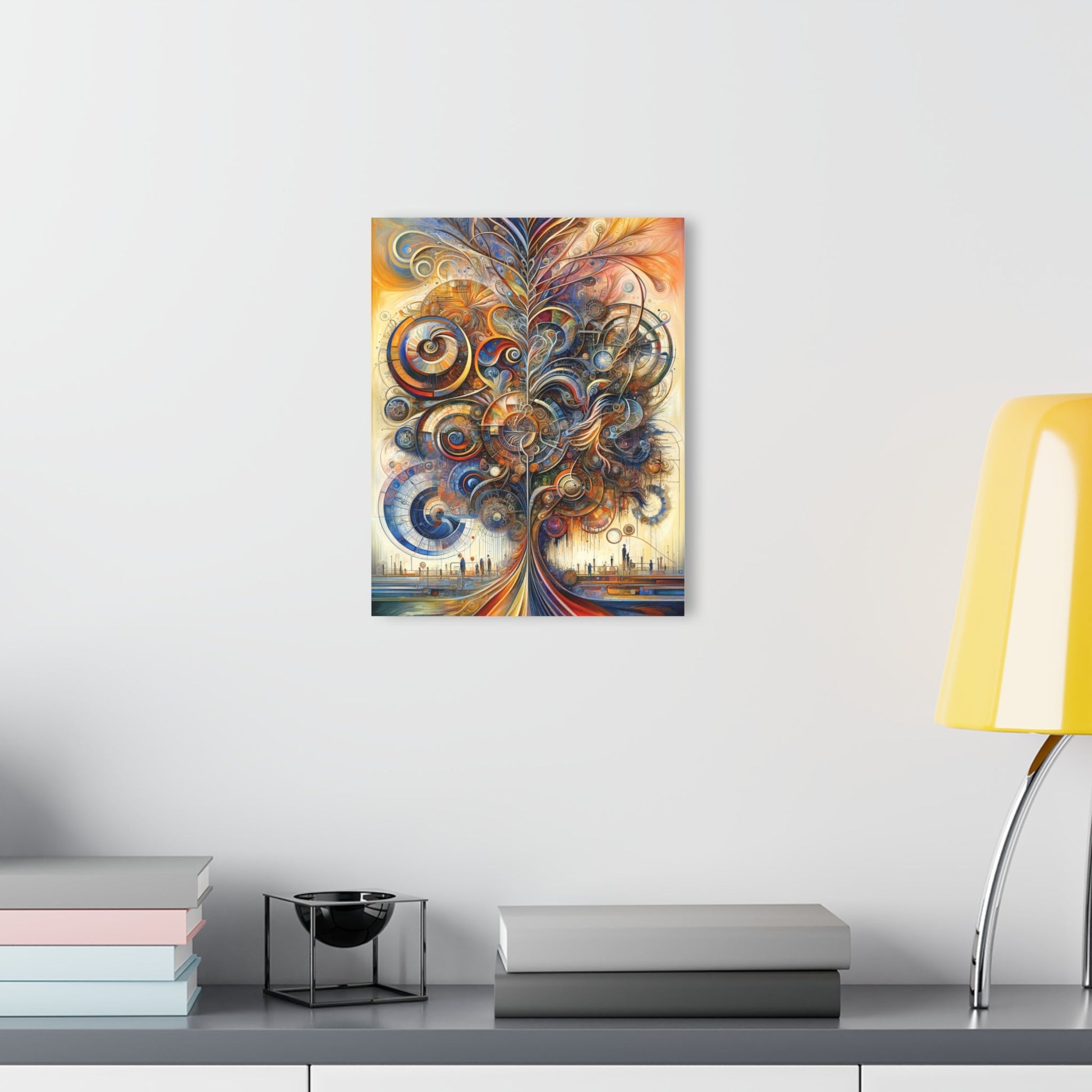 Ethos Web Abstract Acrylic Prints (French Cleat Hanging) - ATUH.ART