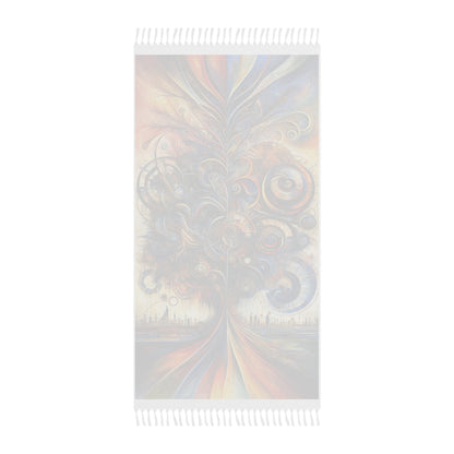 Ethos Web Abstract Boho Beach Cloth - ATUH.ART