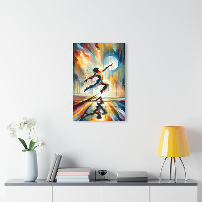 Expressive Dance Reflection Acrylic Prints (French Cleat Hanging) - ATUH.ART