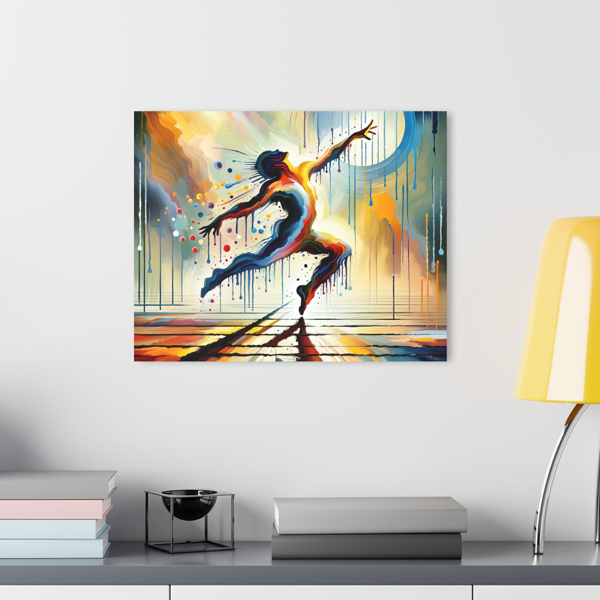 Expressive Dance Reflection Acrylic Prints (French Cleat Hanging) - ATUH.ART
