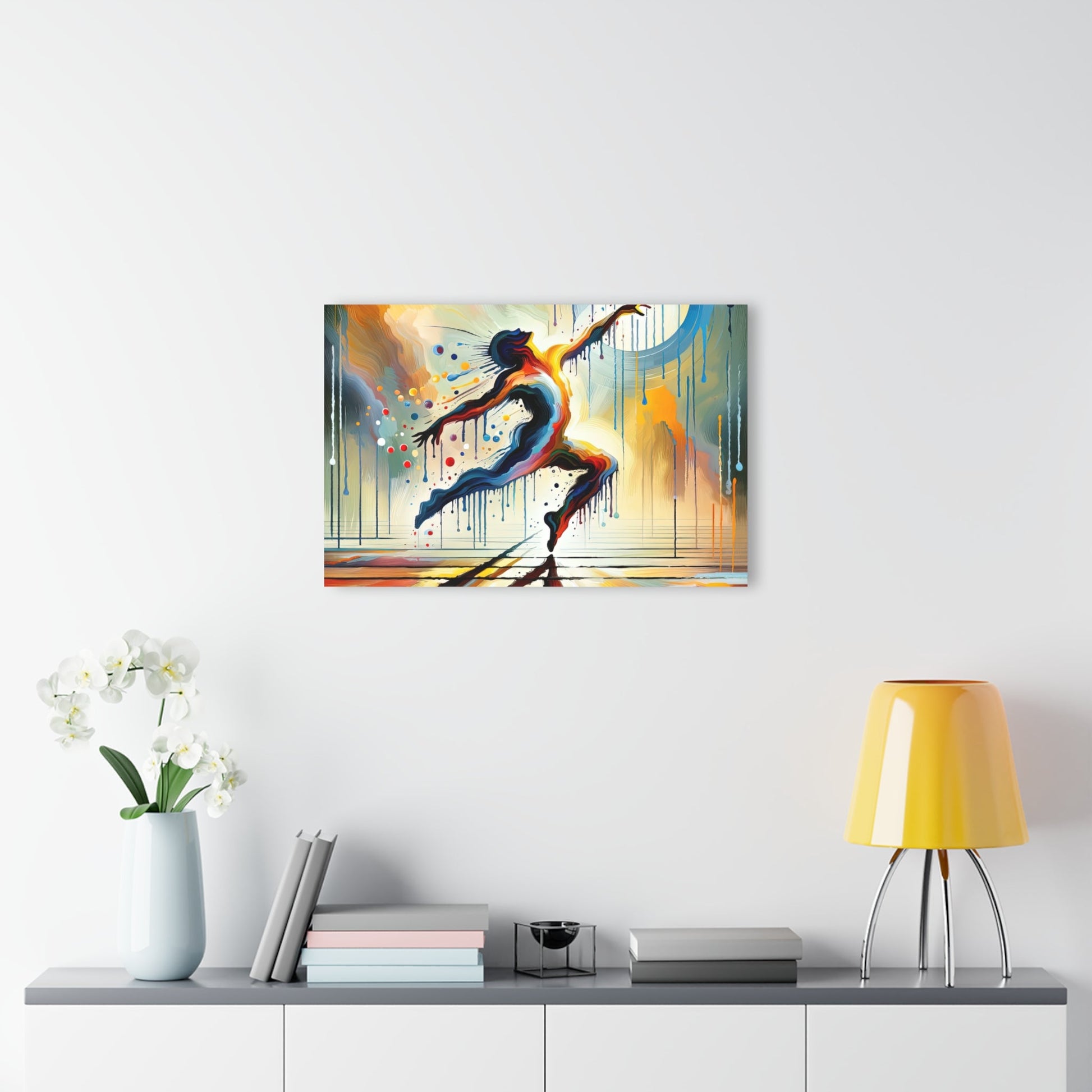Expressive Dance Reflection Acrylic Prints (French Cleat Hanging) - ATUH.ART