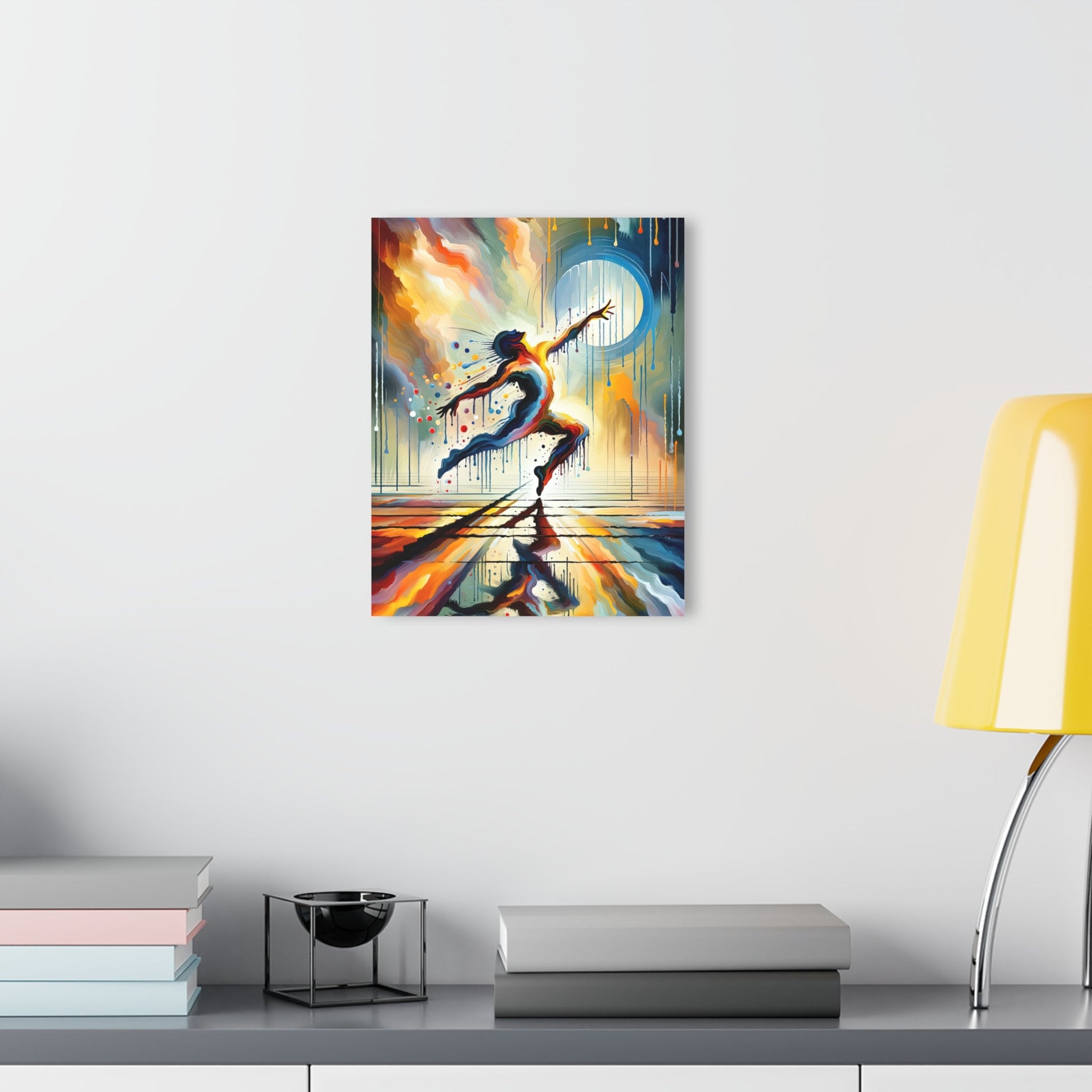 Expressive Dance Reflection Acrylic Prints (French Cleat Hanging) - ATUH.ART