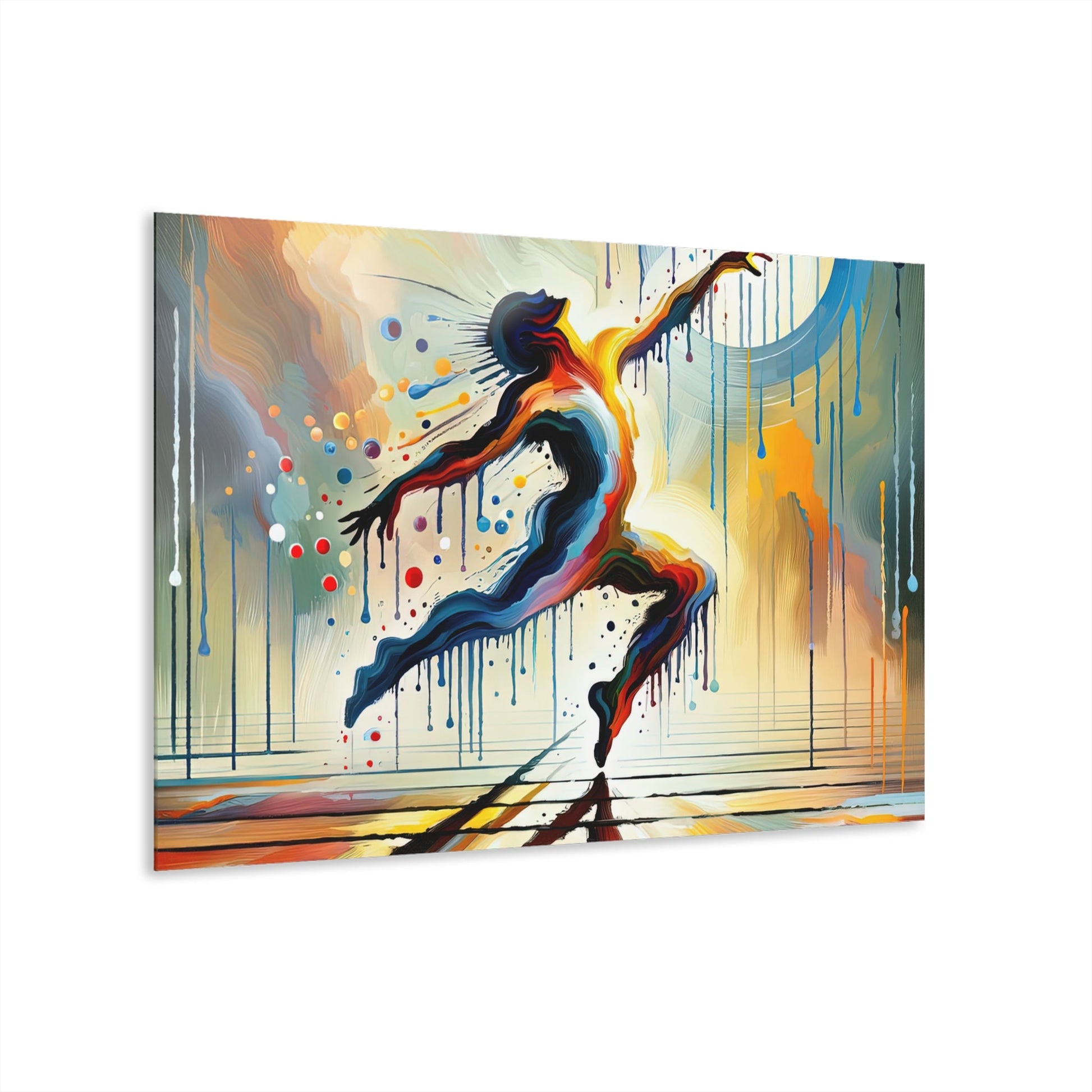 Expressive Dance Reflection Acrylic Prints (French Cleat Hanging) - ATUH.ART