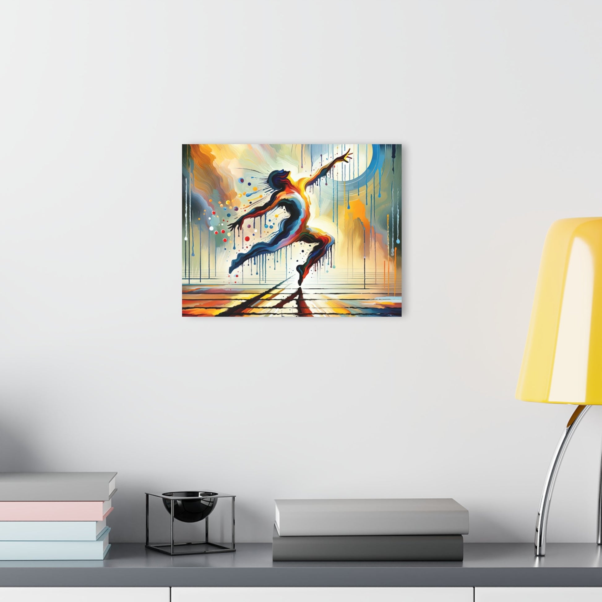 Expressive Dance Reflection Acrylic Prints (French Cleat Hanging) - ATUH.ART