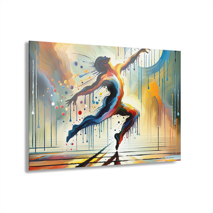 Expressive Dance Reflection Acrylic Prints (French Cleat Hanging) - ATUH.ART