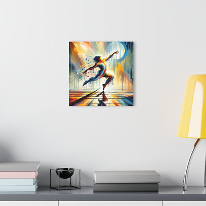 Expressive Dance Reflection Acrylic Prints (French Cleat Hanging) - ATUH.ART