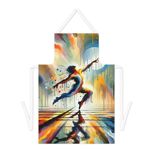 Expressive Dance Reflection Adult Apron (AOP) - ATUH.ART