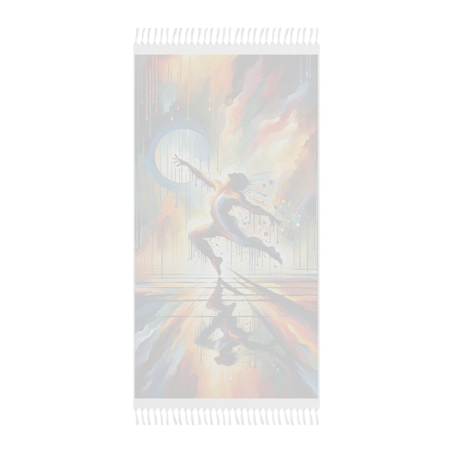 Expressive Dance Reflection Boho Beach Cloth - ATUH.ART