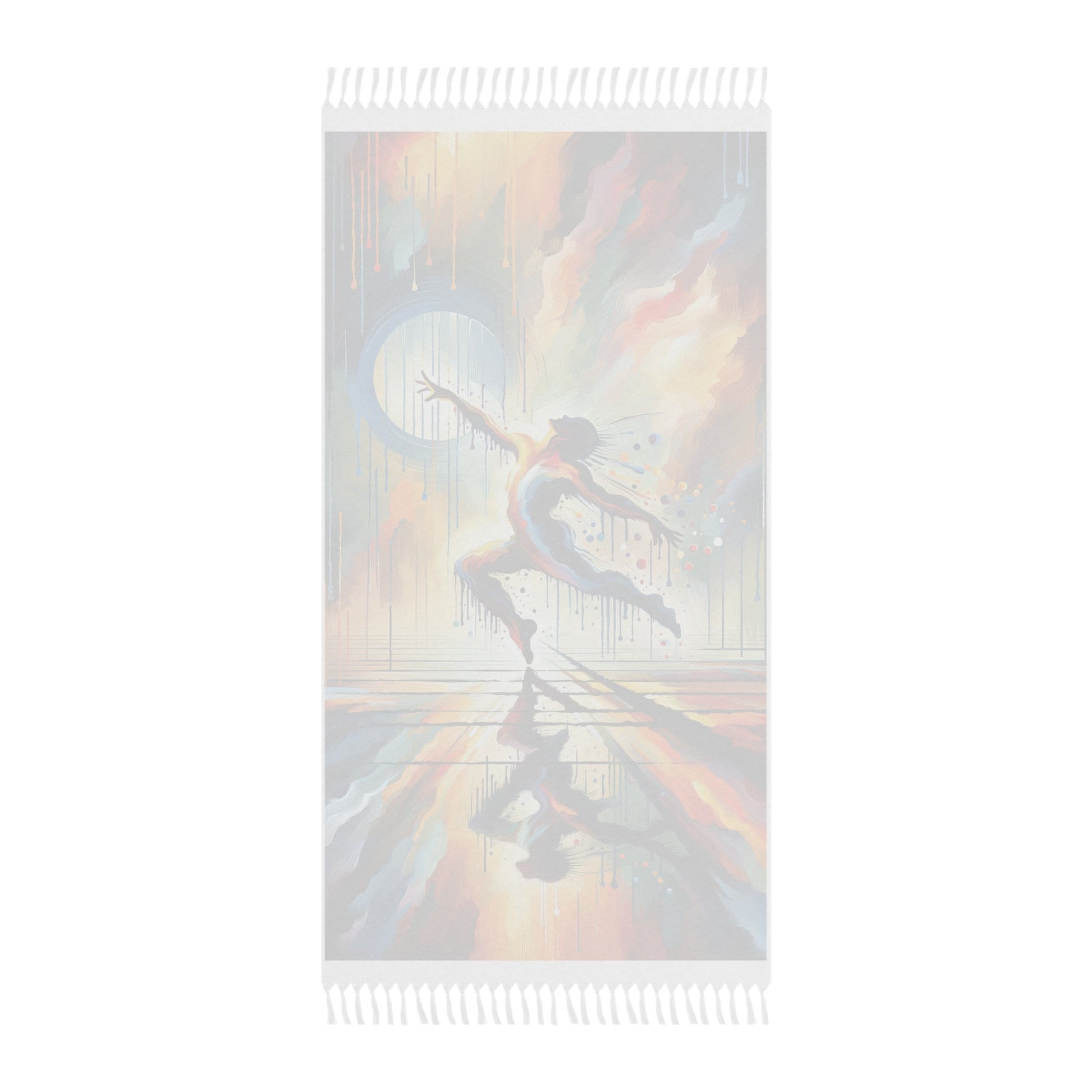 Expressive Dance Reflection Boho Beach Cloth - ATUH.ART