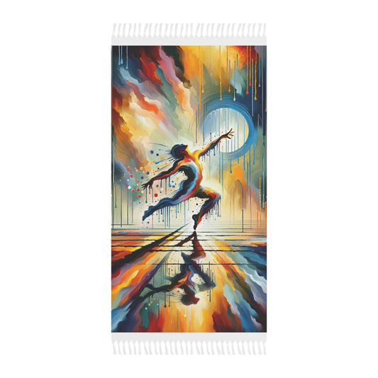 Expressive Dance Reflection Boho Beach Cloth - ATUH.ART