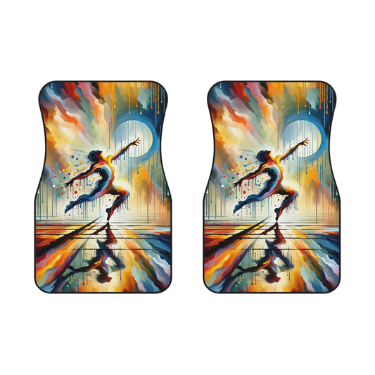 Expressive Dance Reflection Car Mats (2x Front) - ATUH.ART