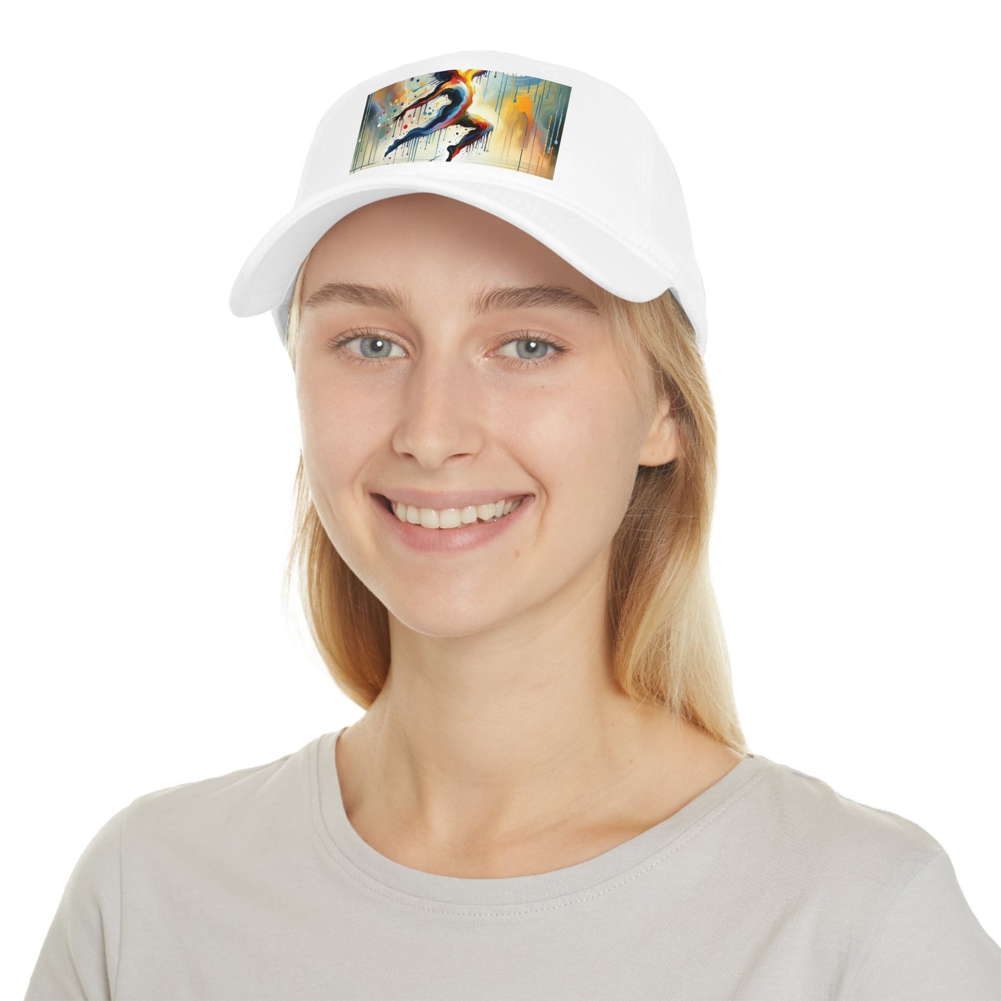 Expressive Dance Reflection Low Profile Baseball Cap - ATUH.ART