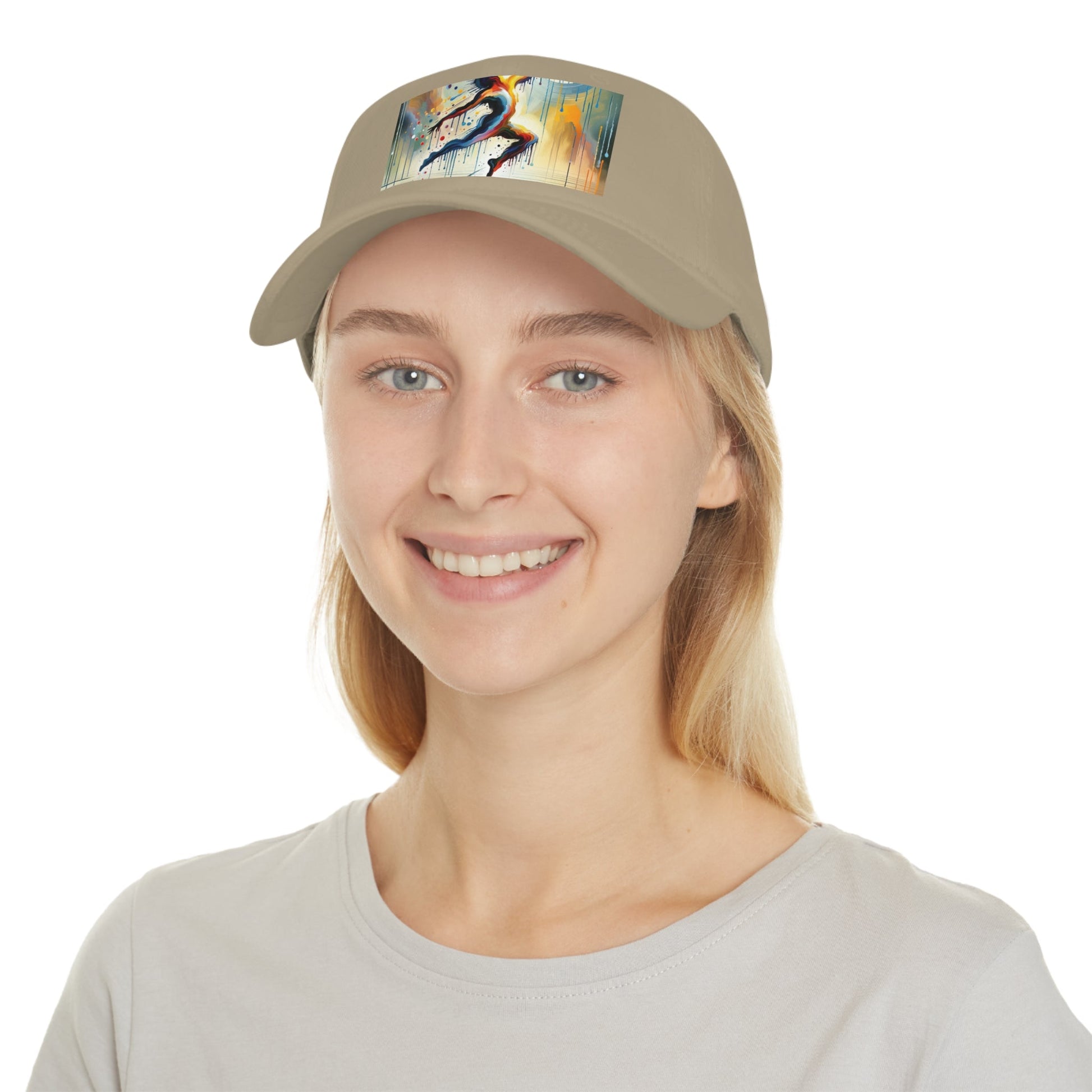 Expressive Dance Reflection Low Profile Baseball Cap - ATUH.ART