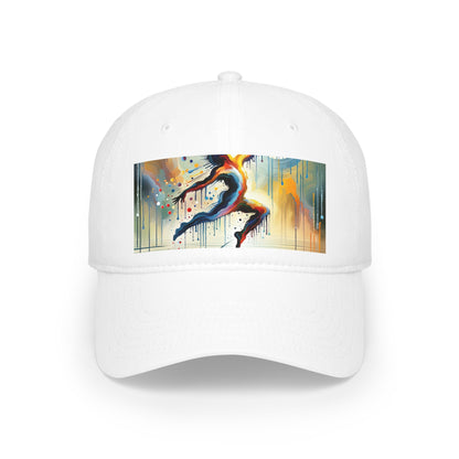 Expressive Dance Reflection Low Profile Baseball Cap - ATUH.ART