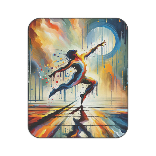 Expressive Dance Reflection Picnic Blanket - ATUH.ART