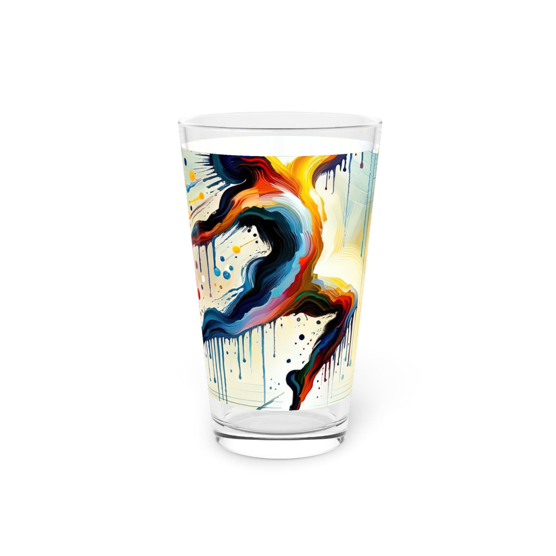 Expressive Dance Reflection Pint Glass, 16oz - ATUH.ART