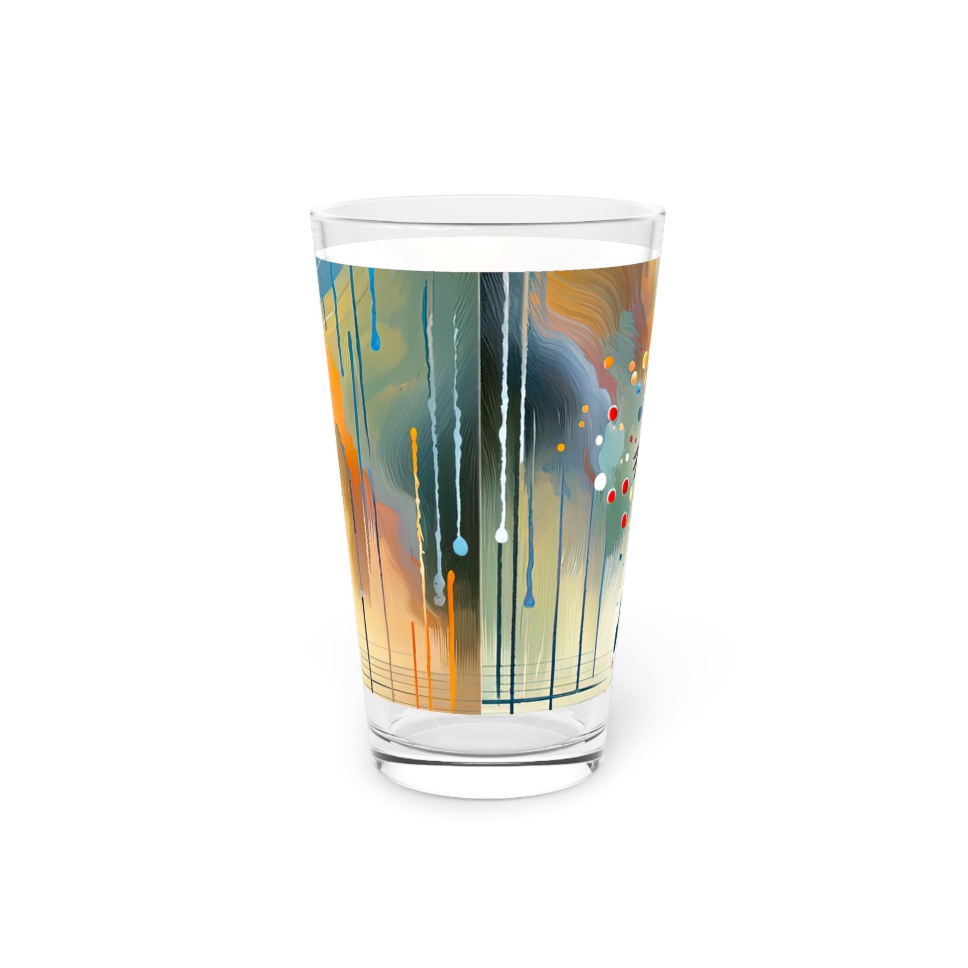 Expressive Dance Reflection Pint Glass, 16oz - ATUH.ART