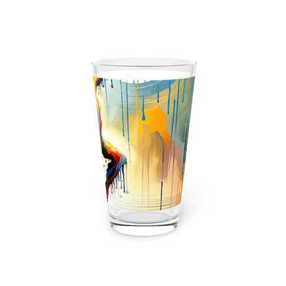 Expressive Dance Reflection Pint Glass, 16oz - ATUH.ART