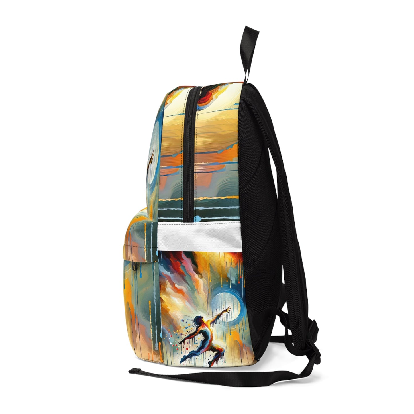 Expressive Dance Reflection Unisex Classic Backpack - ATUH.ART