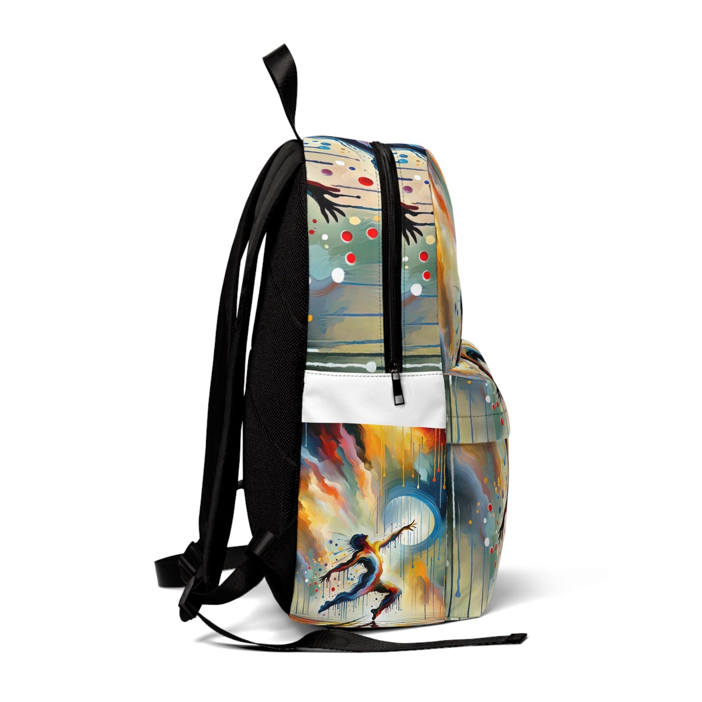 Expressive Dance Reflection Unisex Classic Backpack - ATUH.ART