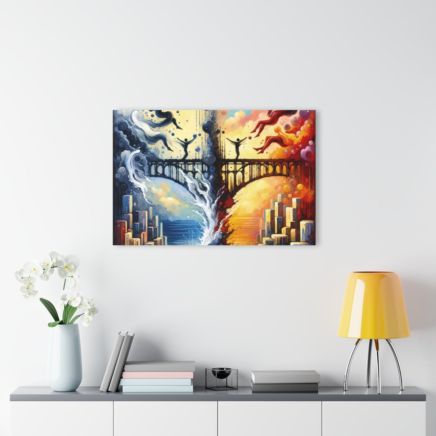 Faithful Diving Bridges Acrylic Prints (French Cleat Hanging) - ATUH.ART