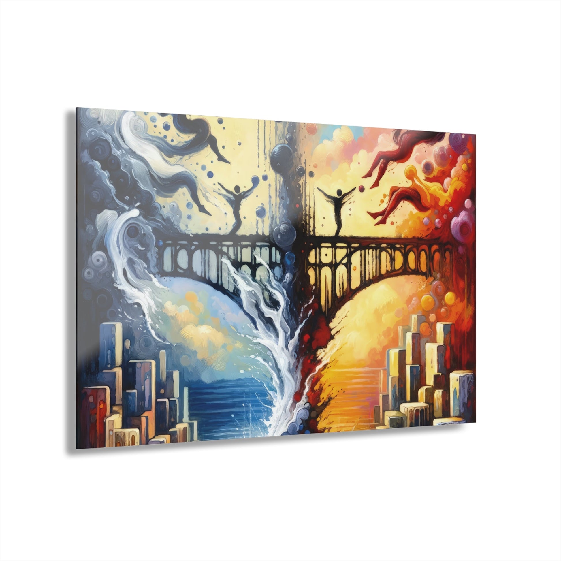 Faithful Diving Bridges Acrylic Prints (French Cleat Hanging) - ATUH.ART