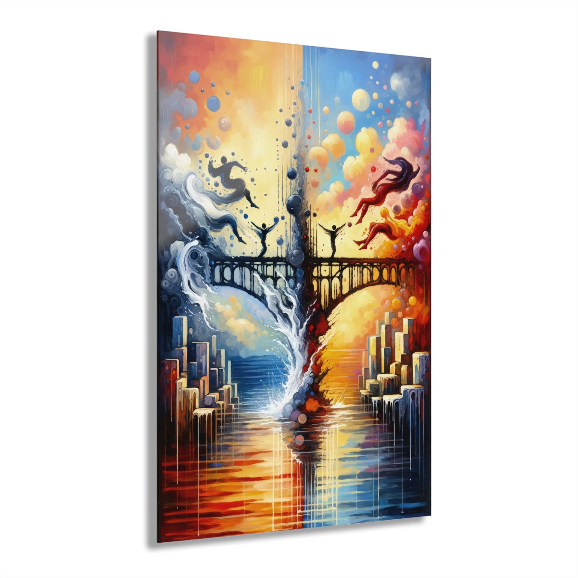 Faithful Diving Bridges Acrylic Prints (French Cleat Hanging) - ATUH.ART