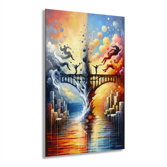 Faithful Diving Bridges Acrylic Prints (French Cleat Hanging) - ATUH.ART