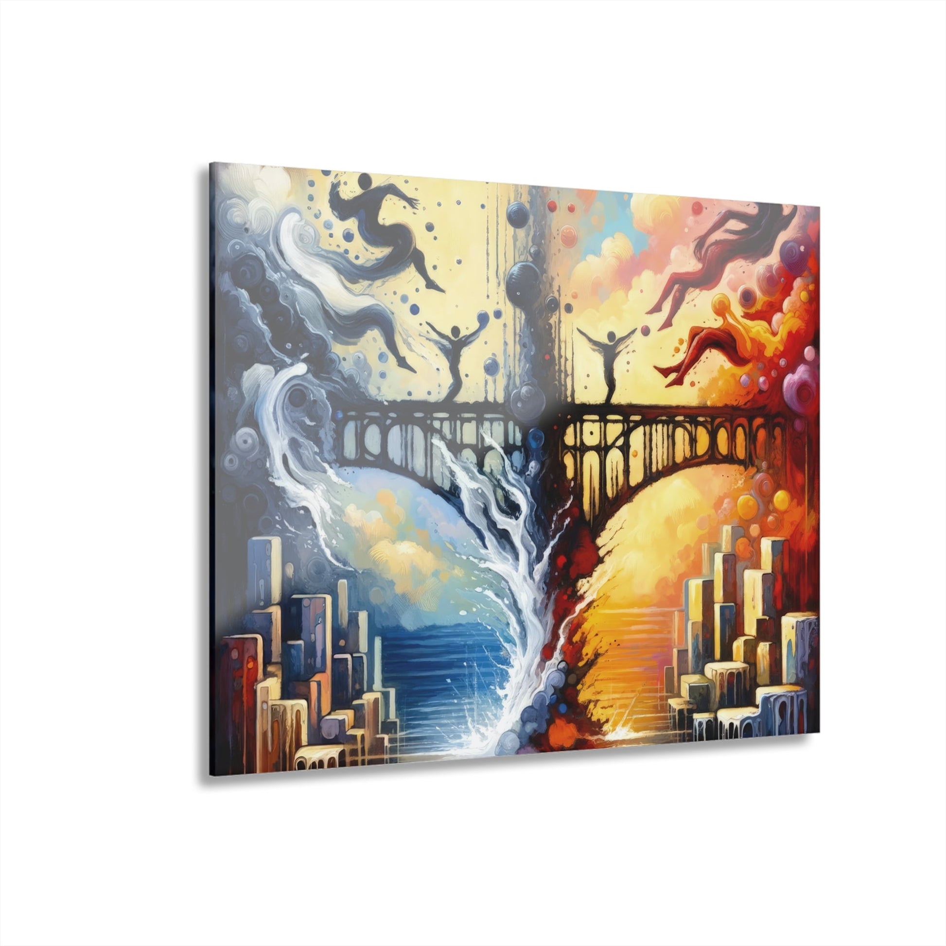 Faithful Diving Bridges Acrylic Prints (French Cleat Hanging) - ATUH.ART