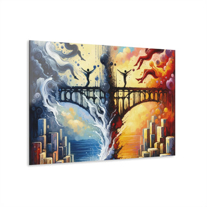 Faithful Diving Bridges Acrylic Prints (French Cleat Hanging) - ATUH.ART