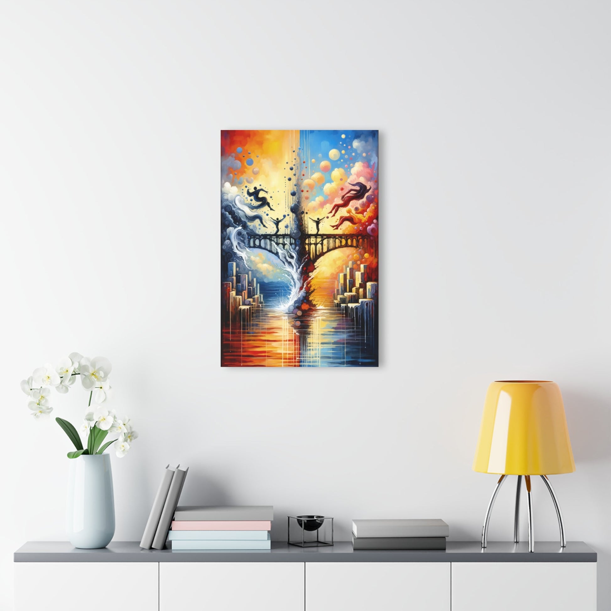 Faithful Diving Bridges Acrylic Prints (French Cleat Hanging) - ATUH.ART