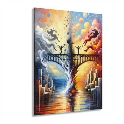Faithful Diving Bridges Acrylic Prints (French Cleat Hanging) - ATUH.ART