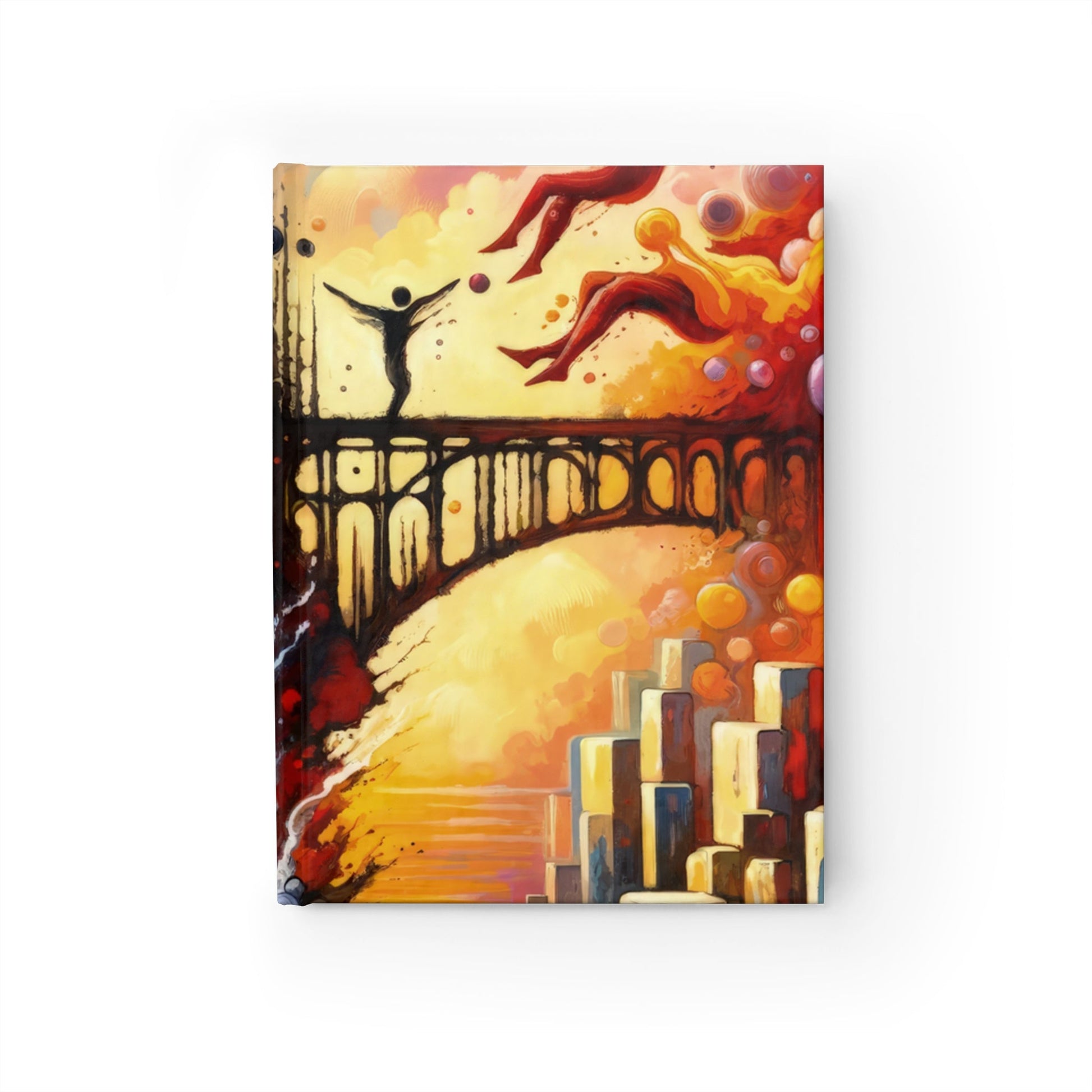 Faithful Diving Bridges Journal - Blank - ATUH.ART