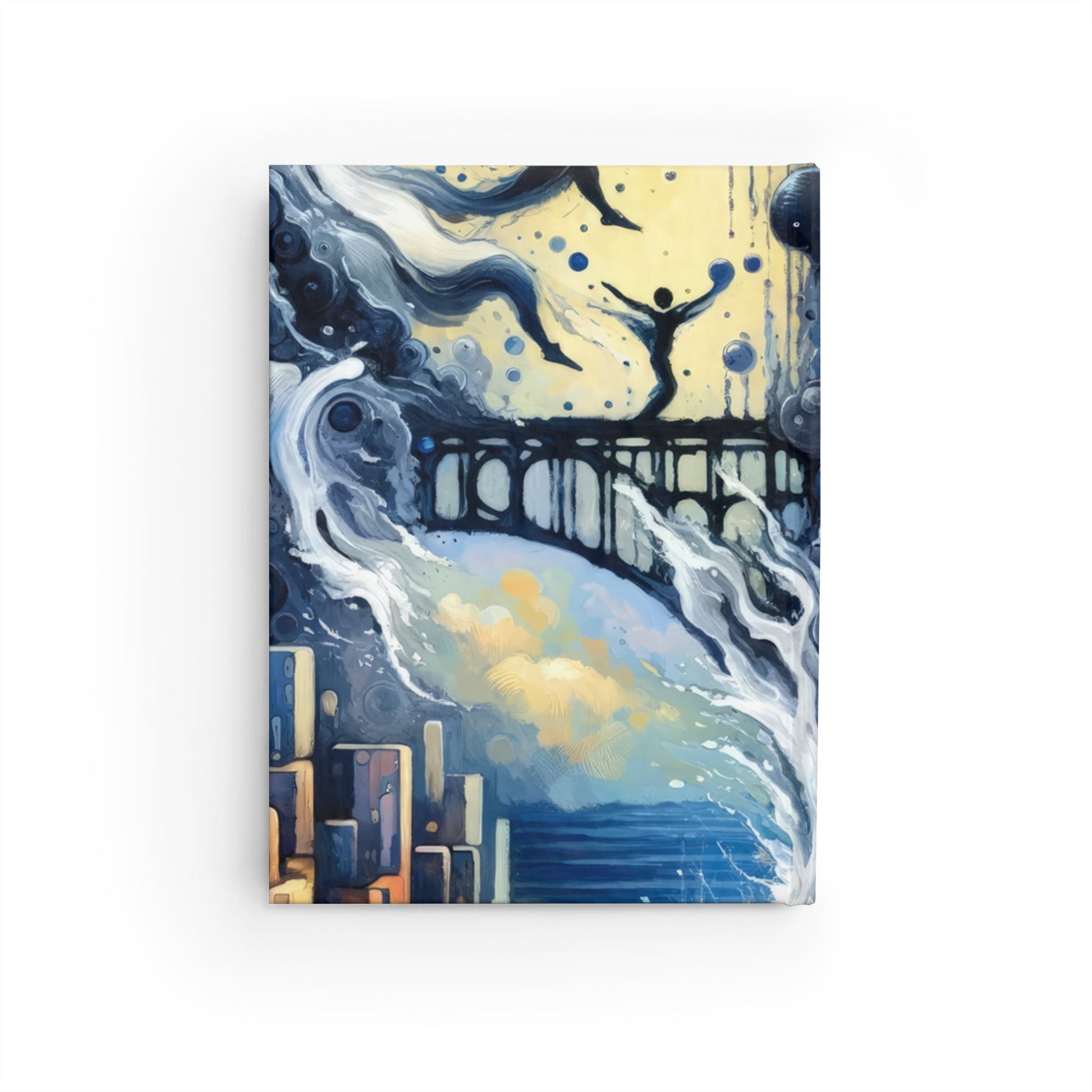 Faithful Diving Bridges Journal - Blank - ATUH.ART