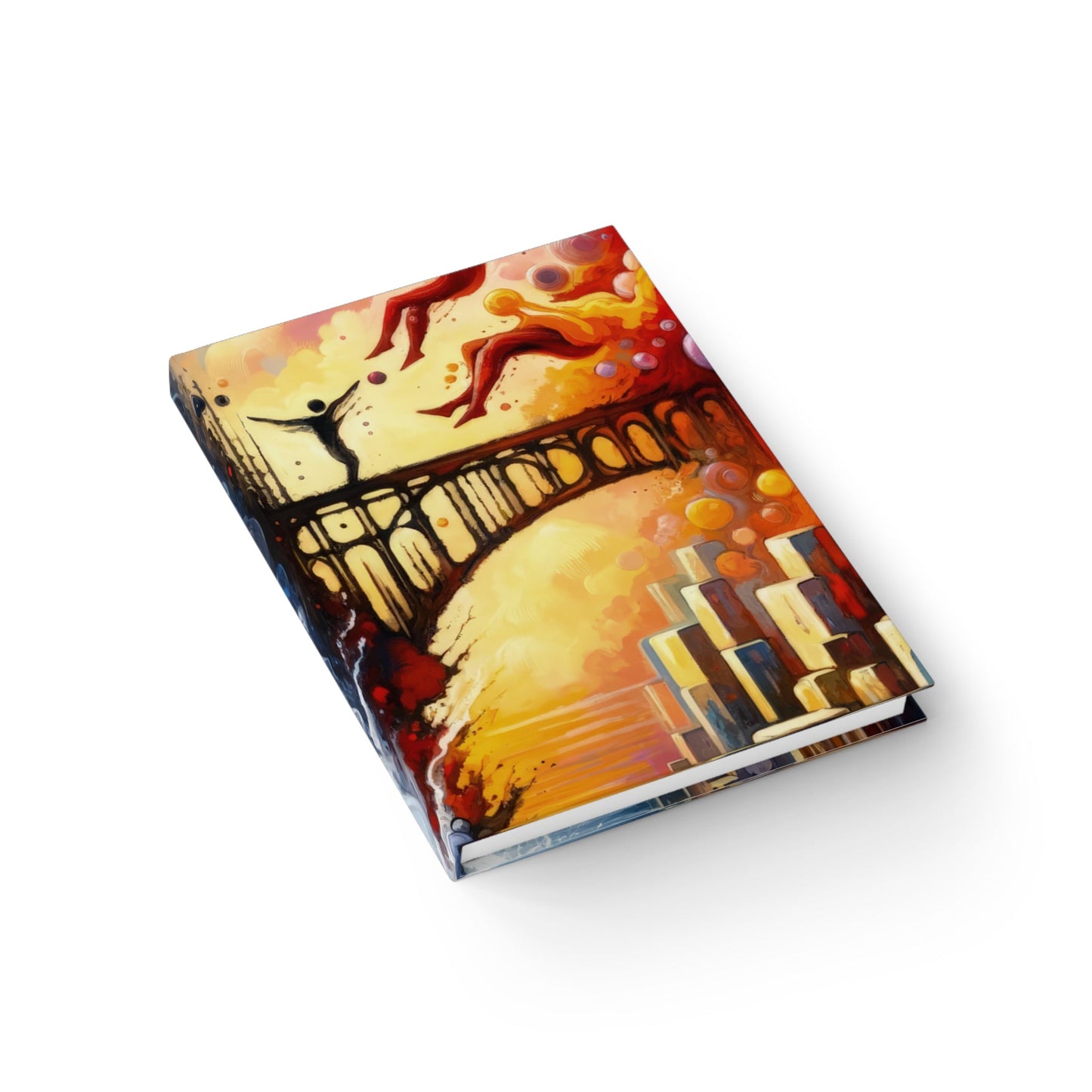 Faithful Diving Bridges Journal - Blank - ATUH.ART