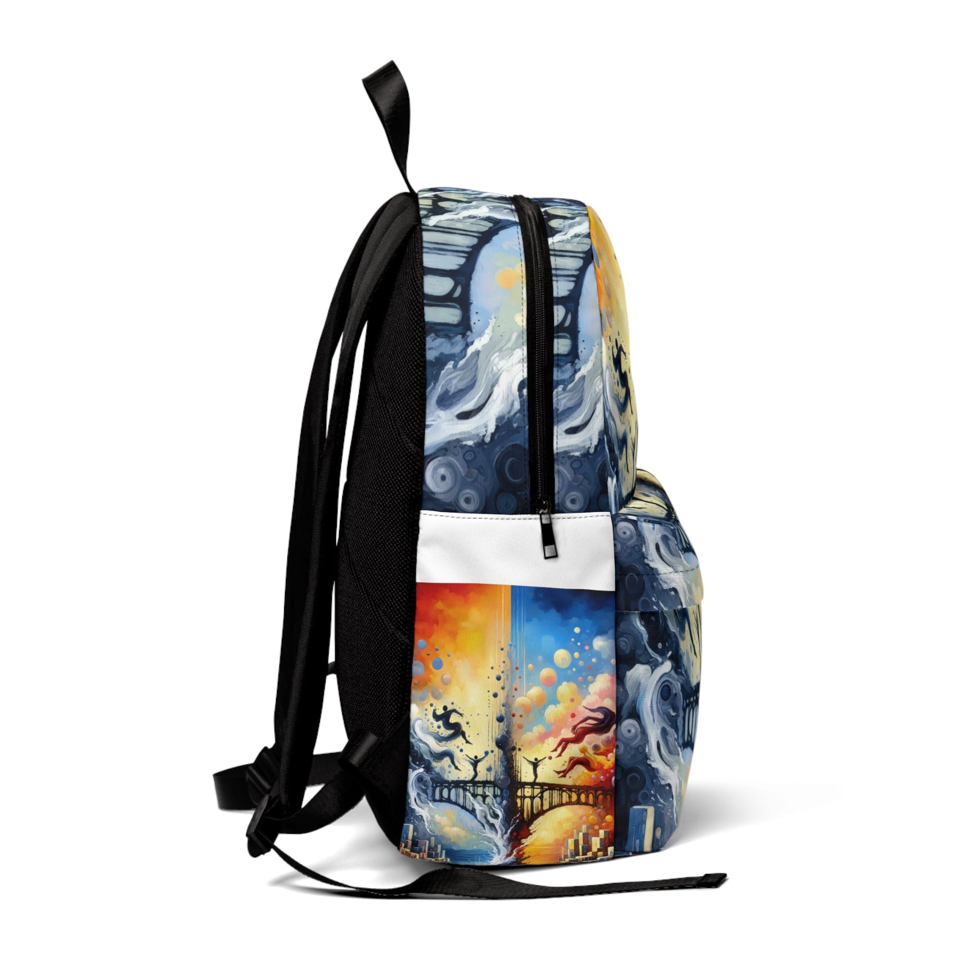Faithful Diving Bridges Unisex Classic Backpack - ATUH.ART