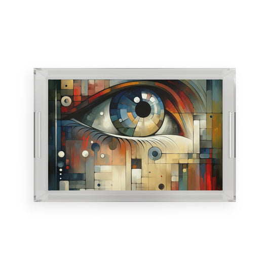 Focused Vision Quest Acrylic Serving Tray - ATUH.ART
