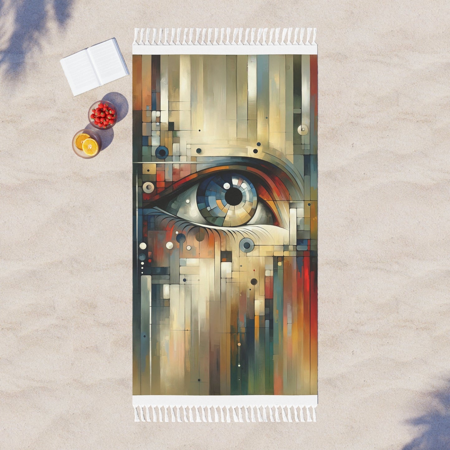 Focused Vision Quest Boho Beach Cloth - ATUH.ART