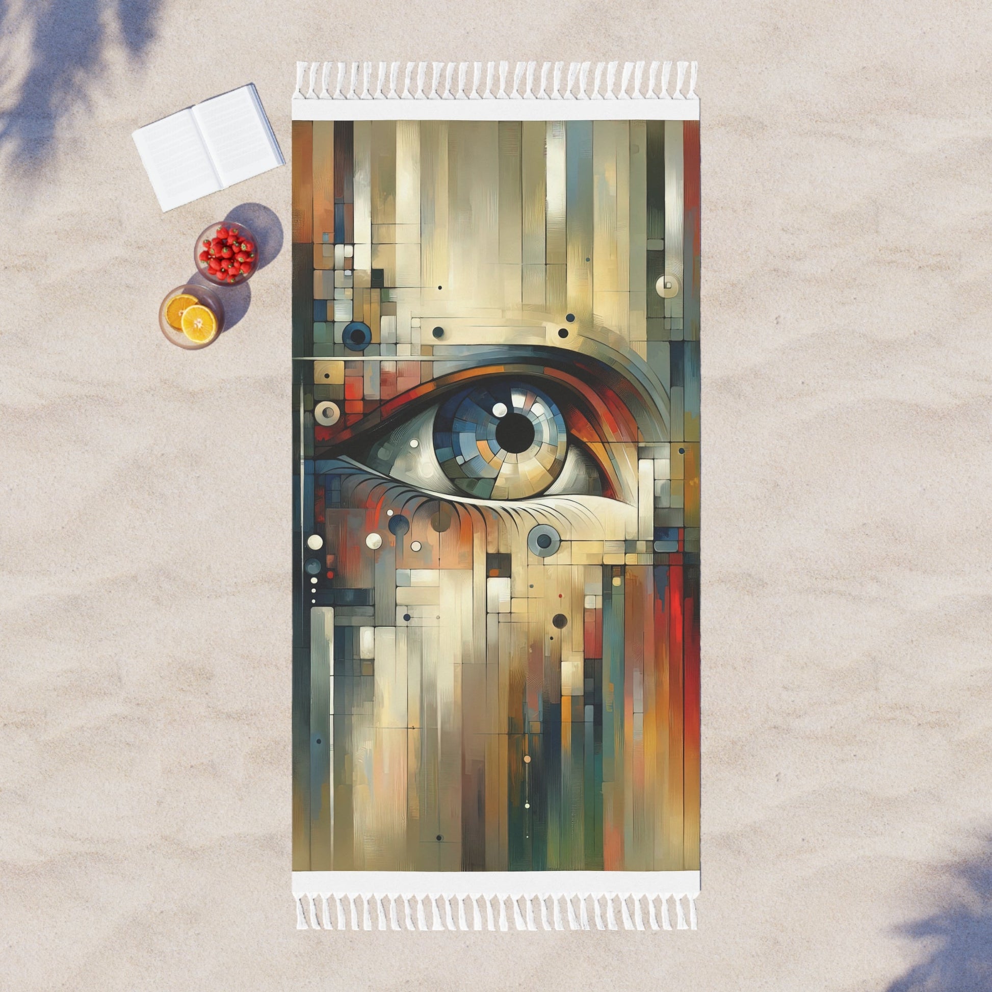 Focused Vision Quest Boho Beach Cloth - ATUH.ART