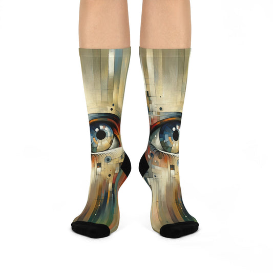 Focused Vision Quest Cushioned Crew Socks - ATUH.ART