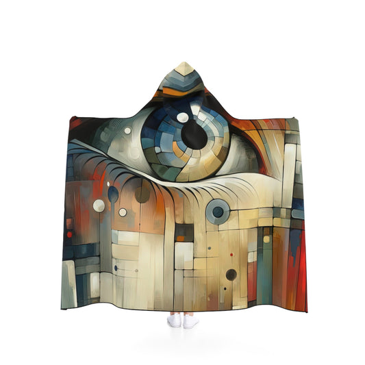 Focused Vision Quest Hooded Blanket - ATUH.ART