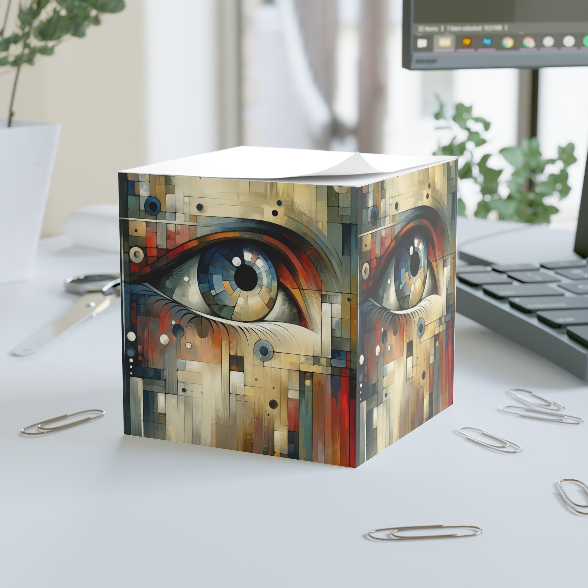 Focused Vision Quest Note Cube - ATUH.ART