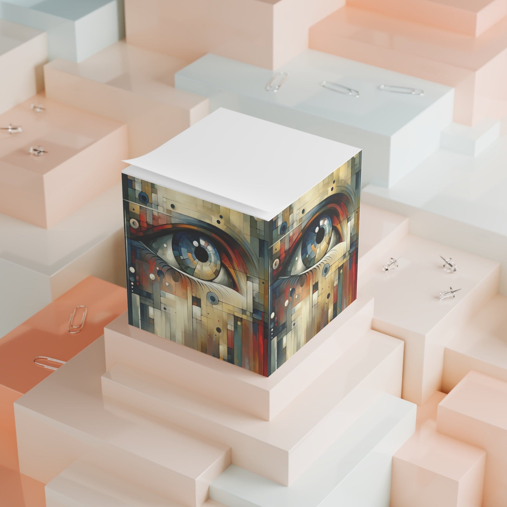 Focused Vision Quest Note Cube - ATUH.ART