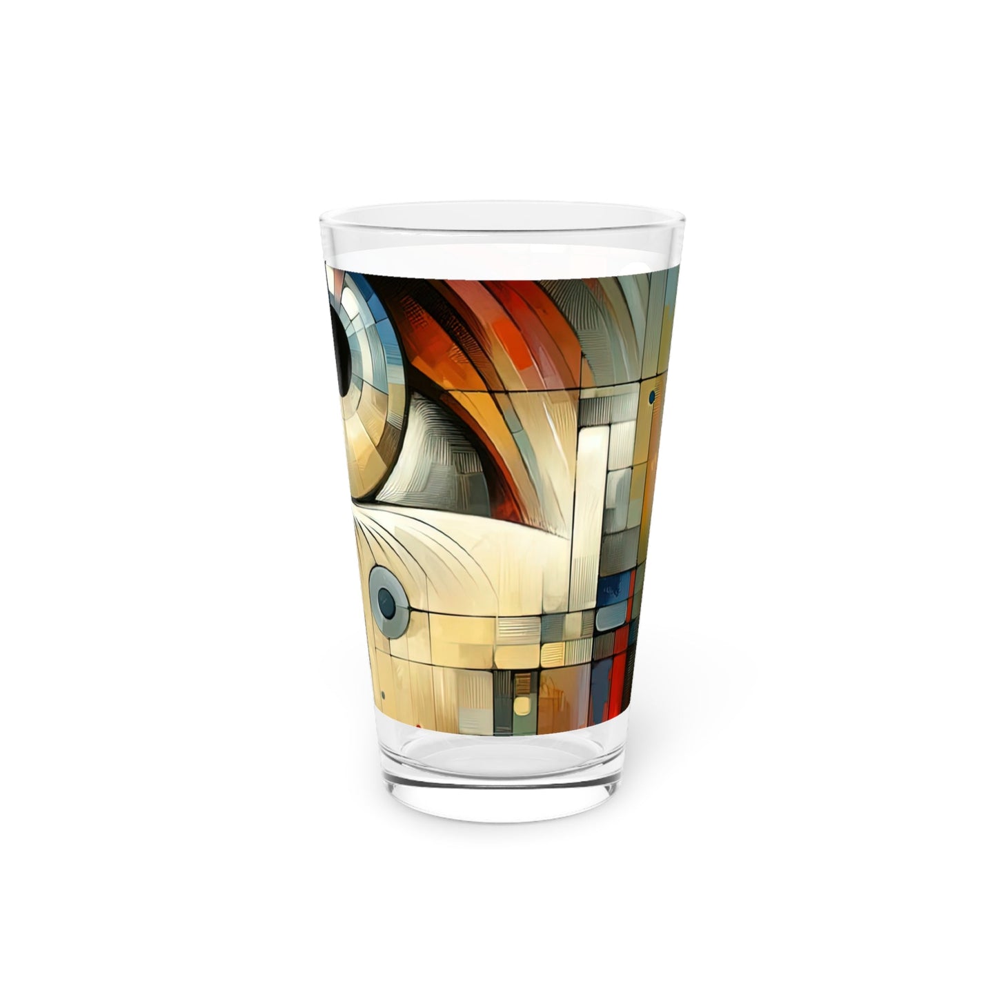 Focused Vision Quest Pint Glass, 16oz - ATUH.ART